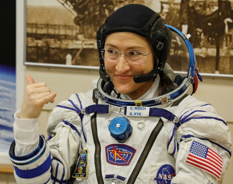 Astronaut to eclipse record for longest US spaceflight by a woman ...