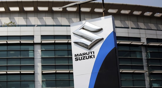 Corporate office of Maruti Suzuki India Limited is pictured in New Delhi