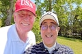 Trade put to one side, Trump and Abe do diplomacy over golf