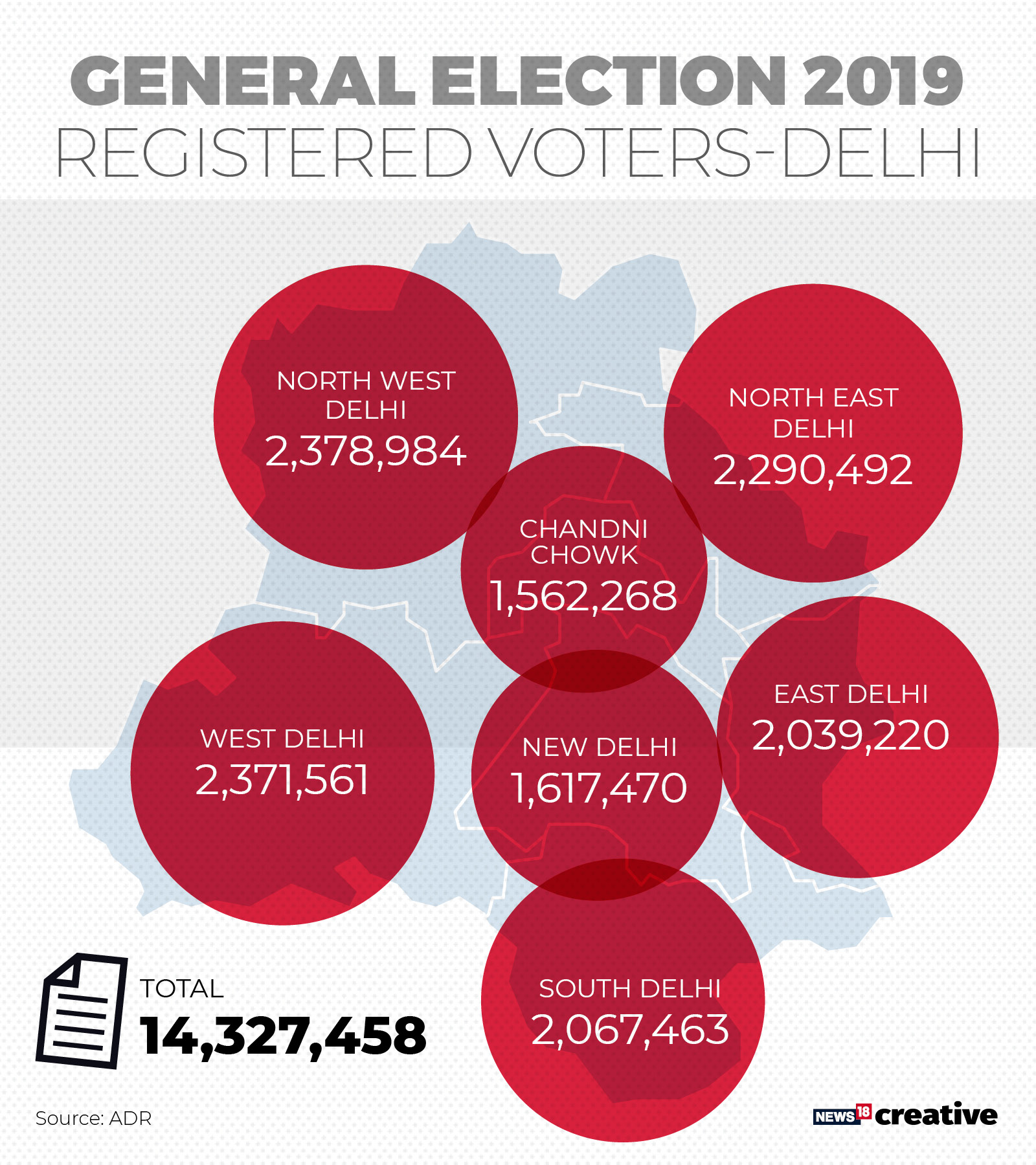 Delhi Lok Sabha Elections 2019: Here Is A Close Look At National ...