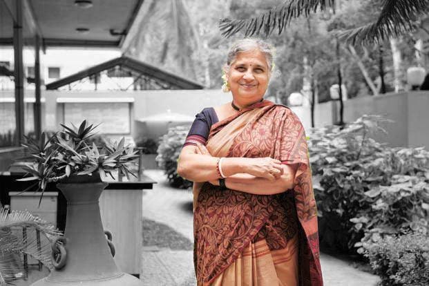 How Sudha Murthy helped her husband build Infosys - cnbctv18.com