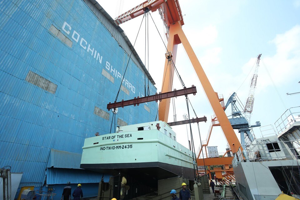     Cochin Shipyard |  The company has signed a memorandum of understanding with Fincantieri for cooperation in the areas of design, ship building, ship repair, marine equipment manufacturing, as well as training and skills development.