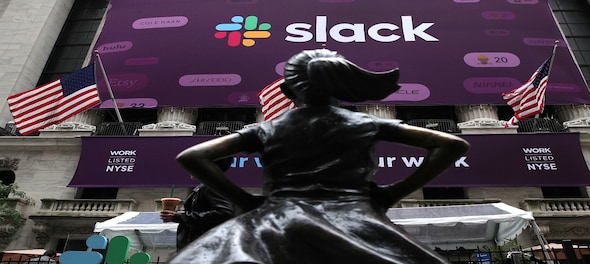 Slack surges 50% in unusual listing, grabs $23 billion valuation