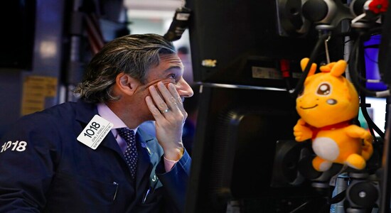 Stock market trader Stock market trader