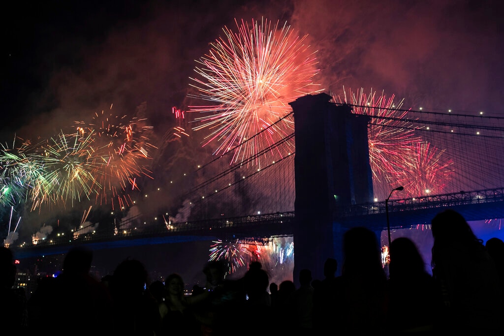 US Independence Day Concerts, fireworks and a military parade mark