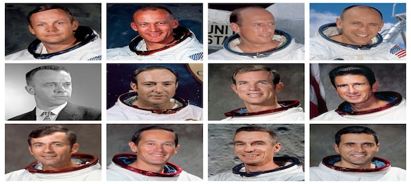 The 12 men who were the first to walk on the moon