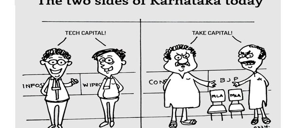 The two sides of Karnataka today