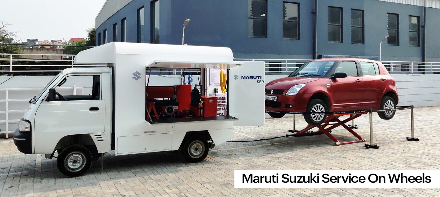Maruti Suzuki service on wheels