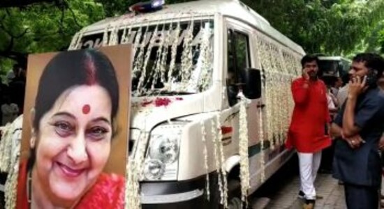 Sushma Swaraj updates: Sports fraternity pays tribute, last remains shifted to BJP headquarters