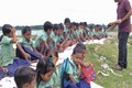 Flood destroys school at Assam village; students attend classes under open sky