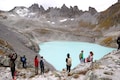 Climate activists hold event to mark vanishing Swiss glacier