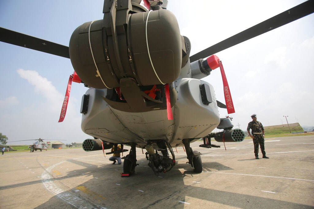 In pictures: Indian Air Force inducts eight Apache attack helicopters ...