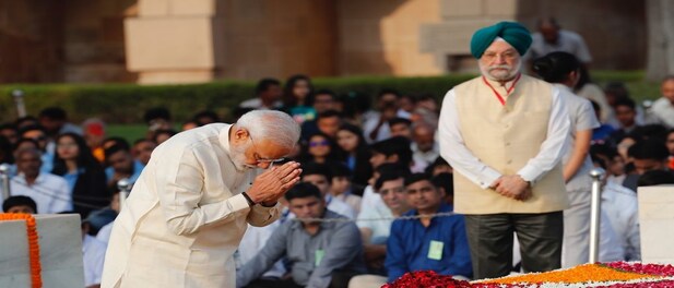 Leaders pay homage to Mahatma Gandhi on his 150th birth anniversary
