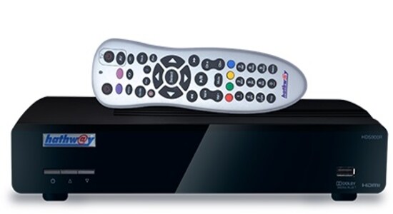 Hathway Cable: The firm's Q3 profit came in at Rs 68.2 crore versus a loss of Rs 55.8 crore and the revenue rose 12.3 percent to Rs 450.8 crore YoY. Hathway Cable: The firm's Q3 profit came in at Rs 68.2 crore versus a loss of Rs 55.8 crore and the revenue rose 12.3 percent to Rs 450.8 crore YoY.