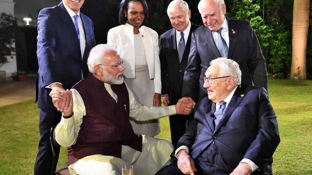 In Pictures: Prime Minister Modi meets Blair, Kissinger, Rice and other ...