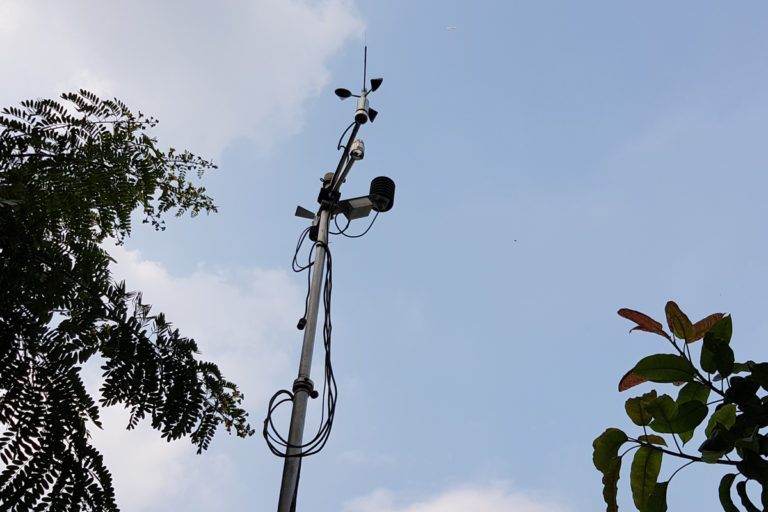 At present, Gurugram has only two monitoring stations to check the air quality of the city. Authorities are planning to install two more. Photo by Hridayesh Joshi.