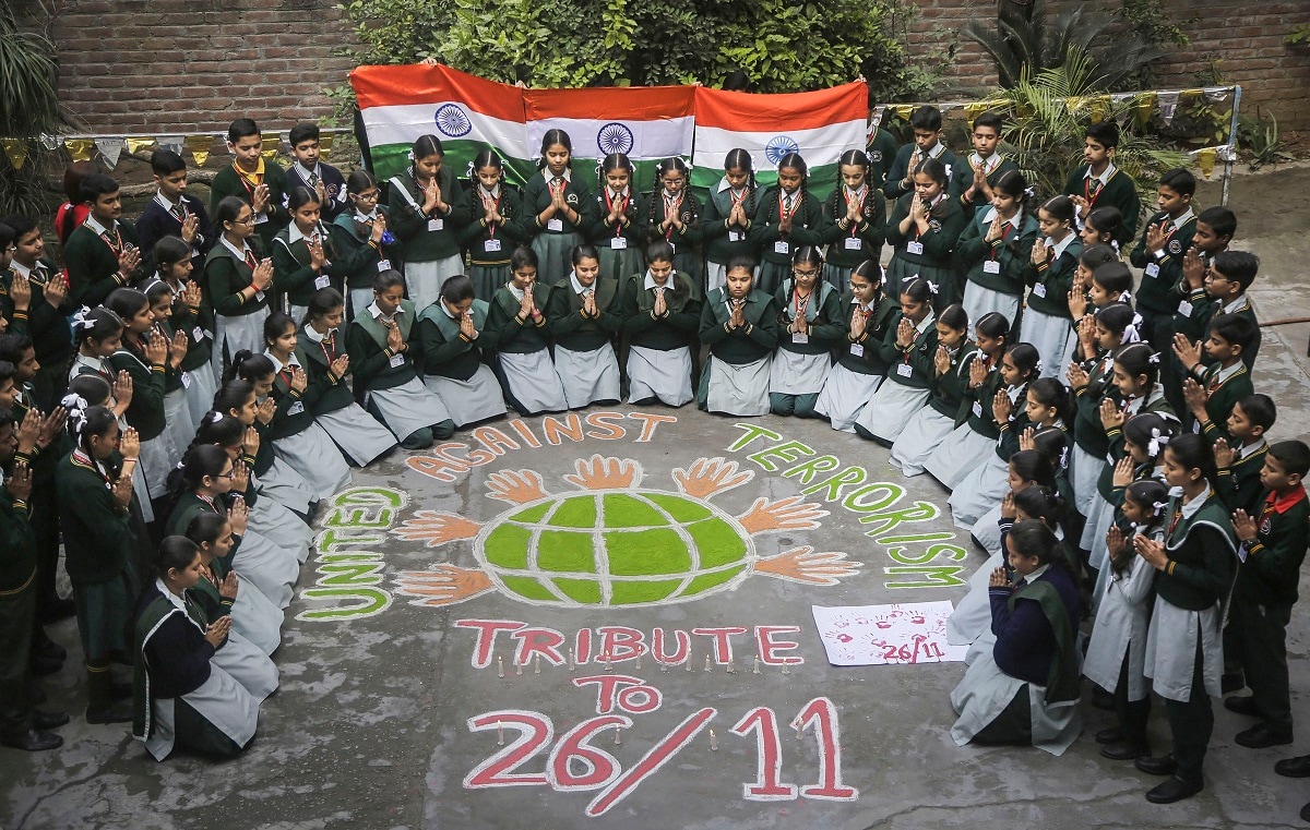 In Pictures Nation Pays Homage To 2008 Mumbai Terror Attack Victims