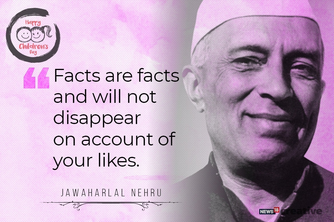 Children's Day 2019: 14 inspiring quotes by Jawaharlal Nehru - cnbctv18.com