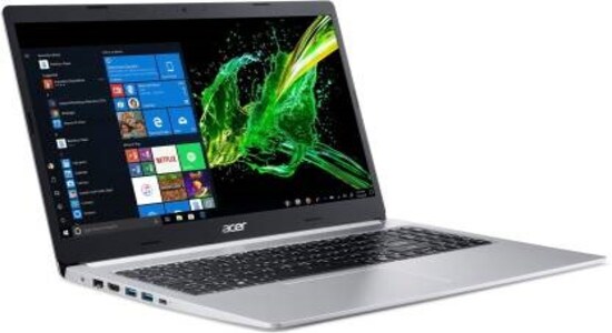 Acer Aspire 5s – Rs 49,990 – Weighing 1.8kg, this sleek laptop from Acer gives you a 15.6-inch full HD display with two side slim bezels and looks fantastic with its industrial design. There are a total of 2 USB 3.0 ports, 1 x USB 2.0, HDMI and Ethernet port. Powered by the 8th gen Intel Core i5 processor, the Aspire 5s comes with 8GB RAM, 512GB SSD storage and Nvidia Geforce MX250 GPU with 2GB dedicated memory. You get a full keyboard including the number pad, a large trackpad and dual speakers. Battery life is claimed to be over 7 hours. In the same price, you can also look at the Acer Swift 3 if you want a smaller screen of 14-inch with similar specifications. 