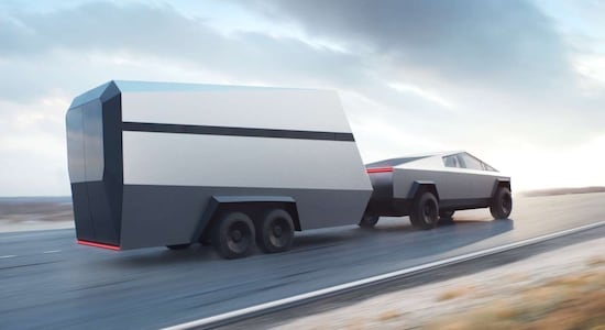 Tesla Cybertruck has rugged strength. With the ability to pull near infinite mass and a towing capability of over 14,000 pounds, Cybertruck can perform in almost any extreme situation with ease.