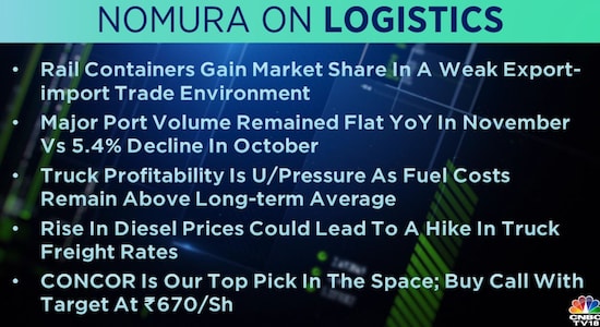 Nomura on Logistics: Nomura on Logistics: