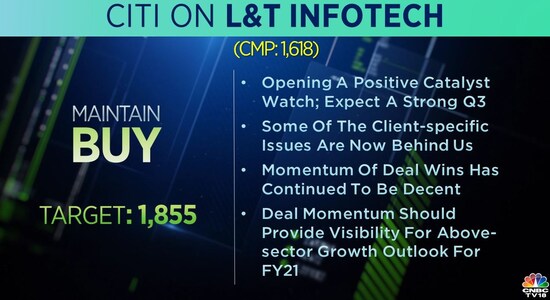 Citi on L&T Inftech: Citi on L&T Inftech: