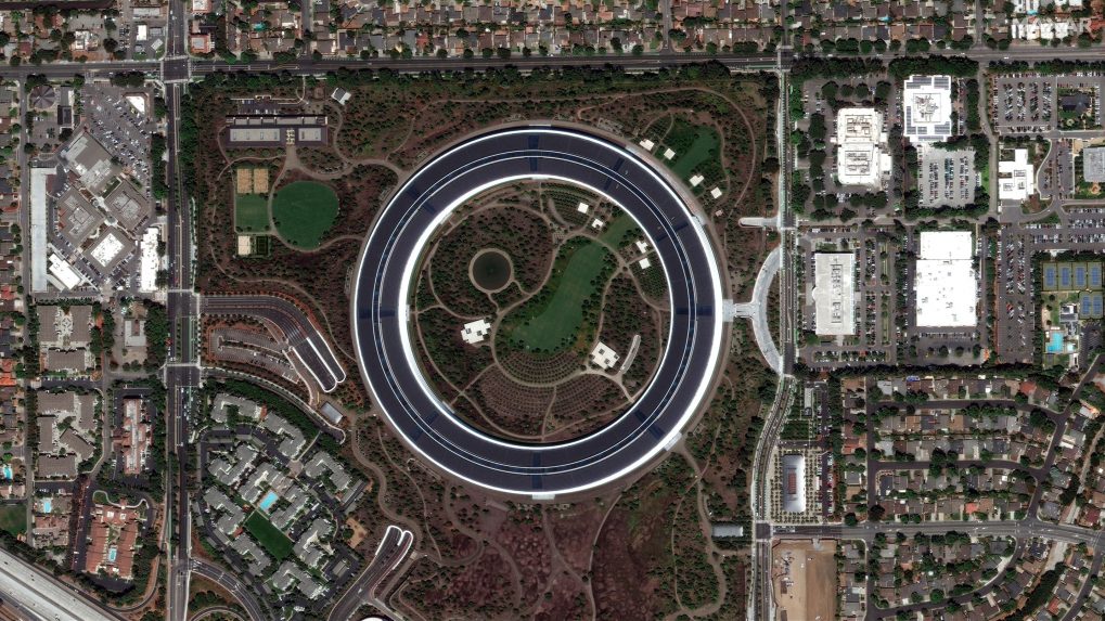 apple satellite view