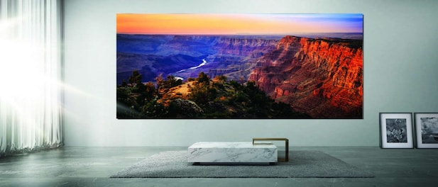 This is 'The Wall' by Samsung, India's largest LED TV that costs Rs 12 crore