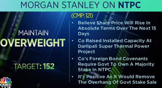 Morgan Stanley on NTPC: Morgan Stanley on NTPC: