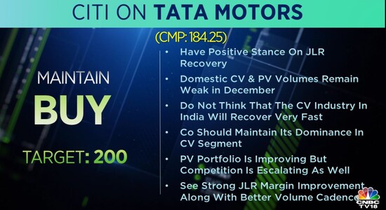 Citi on Tata Motors: