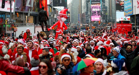 No. 3 | US Holiday Season | No. of people travelling: 115.6 million | The “holiday season” is a North American term which refers to the period from Thanksgiving until the New Year. Most people in the USA and Canada travel back to their hometown during this period to take time off and spend it with their families. (Image: Reuters)