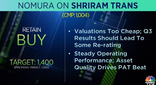 Nomura on Shriram Transport: Nomura on Shriram Transport: