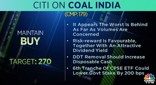 Citi on Coal India: