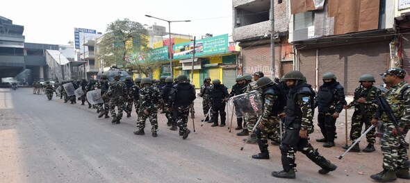 Heavy police deployment in Shaheen Bagh