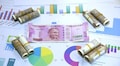 Rupee widens losses by 5 paise at 73.84 against US dollar