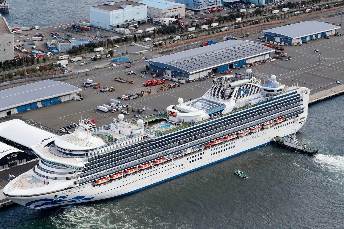 Health workers said 10 more people from the Diamond Princess were confirmed...