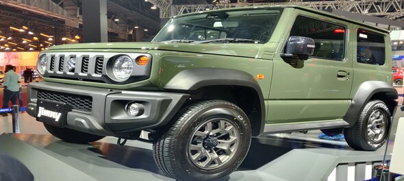 Maruti Suzuki Jimny Seirra revealed at Auto Expo 2020 - CNBC TV18