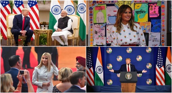 In pictures: Donald Trump, wife Melania, daughter Ivanka visit Delhi