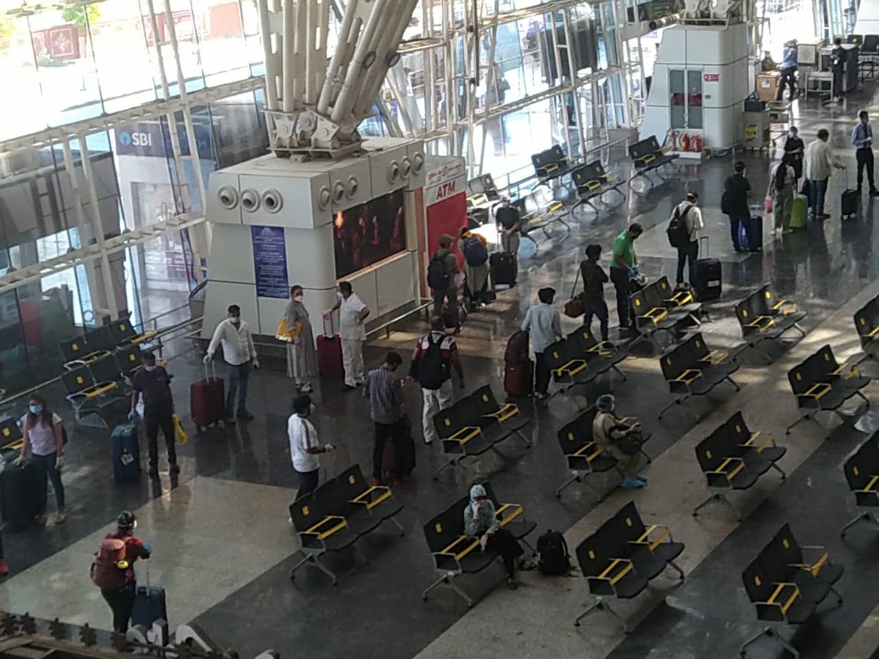 In Pictures: AAI airports resume operations, take steps to fight COVID ...