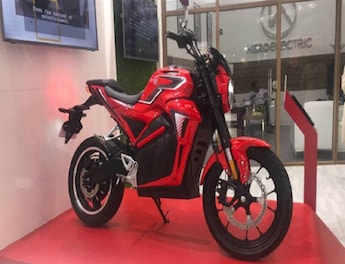 Electric bike store two wheeler