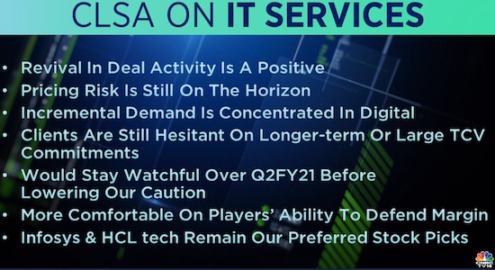 CLSA on IT Services: