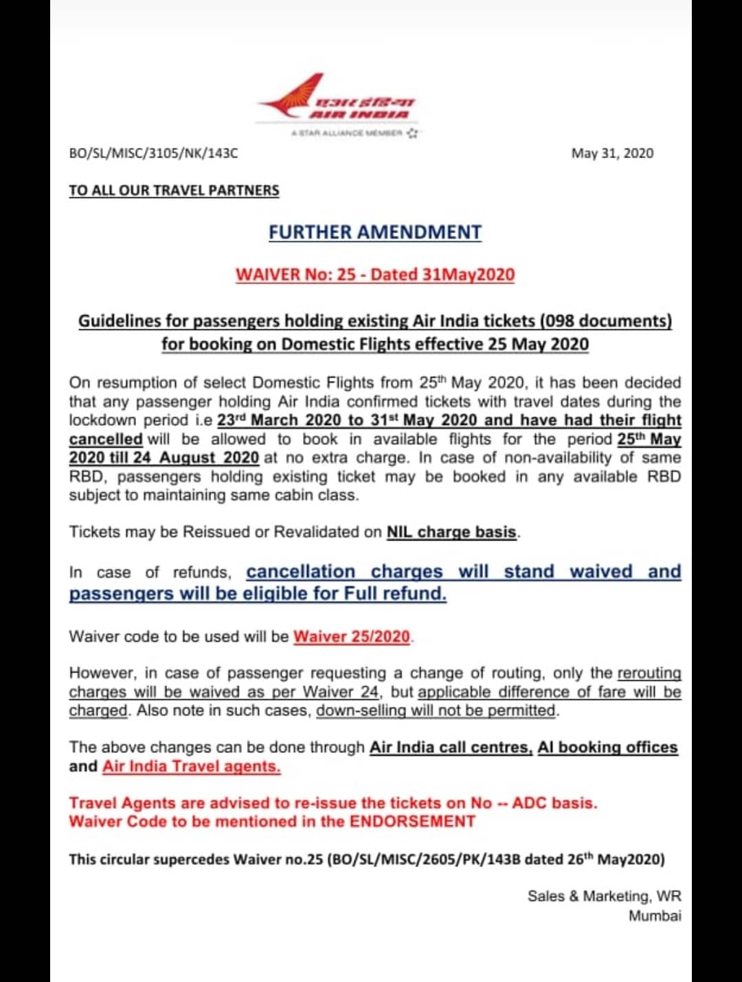 Air India Tweaks Refund Policy Again Full Refund For Cancelled Flights Post May 25 Cnbctv18 Com