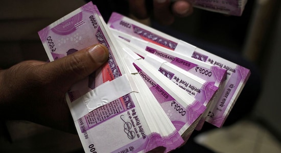 Rupee drops 14 Paise