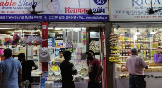 Mumbai's Crawford Market reopens but shopkeepers keep shutters down due to poor demand - See pics