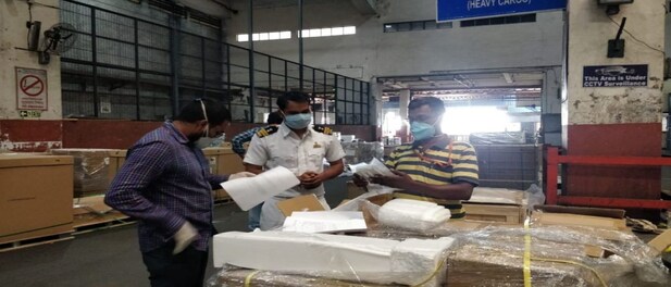 In pictures: Customs officials examining Chinese consignments at ports across India