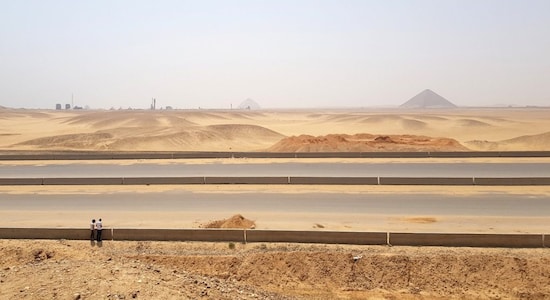 Egypt cuts highways across pyramids plateau, alarming conservationists