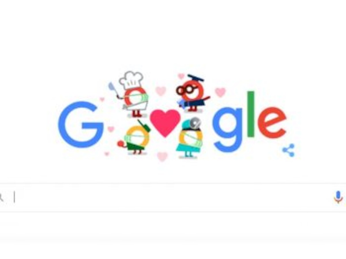 Google Doodle says thank you to coronavirus helpers, The Standard