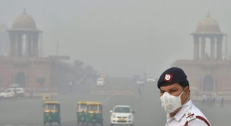 Delhi air quality improves due to favourable wind speed