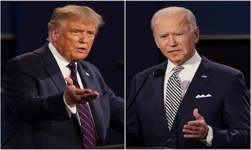 US Presidential Elections 2020: Trump and Biden squabble over coronavirus response at town halls