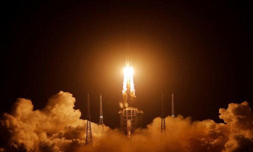 China successfully launches its first spacecraft to moon to collect samples, return to earth